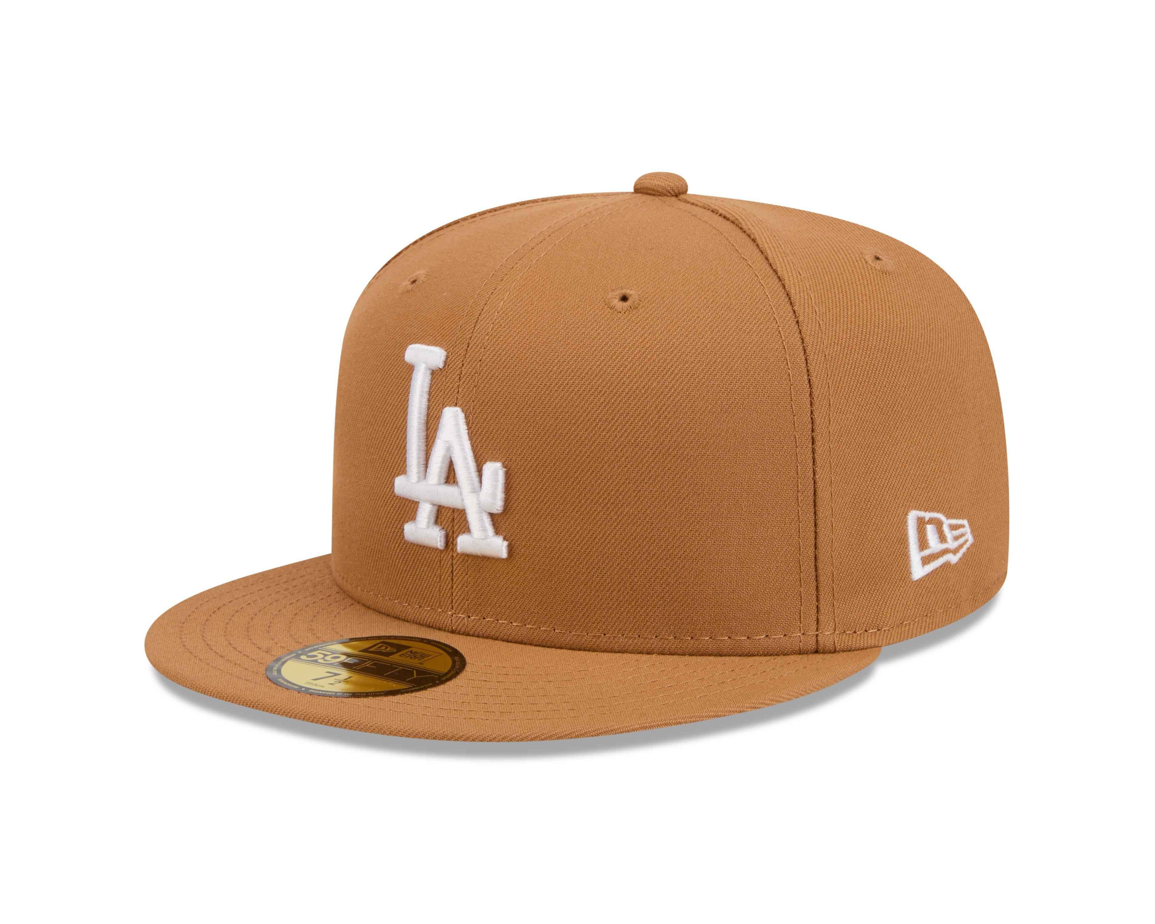 New Era Los Angeles Dodgers 59FIFTY Fresh Pack Fitted Hat-Wheat - WHEAT